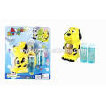 Full automation cute cartoon panda bubble machine toy electric bubble machine with two bottles of bubble water